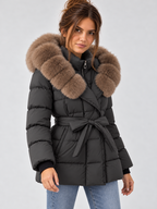 Women's Mid-Length Down Puffer Coat