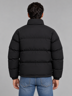 Men's Sherpa-Lined Puffer Jacket
