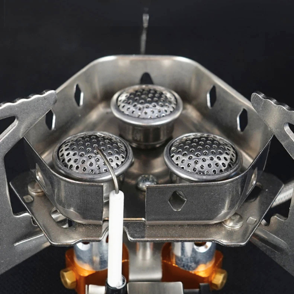 Three-Burner Camping Stove