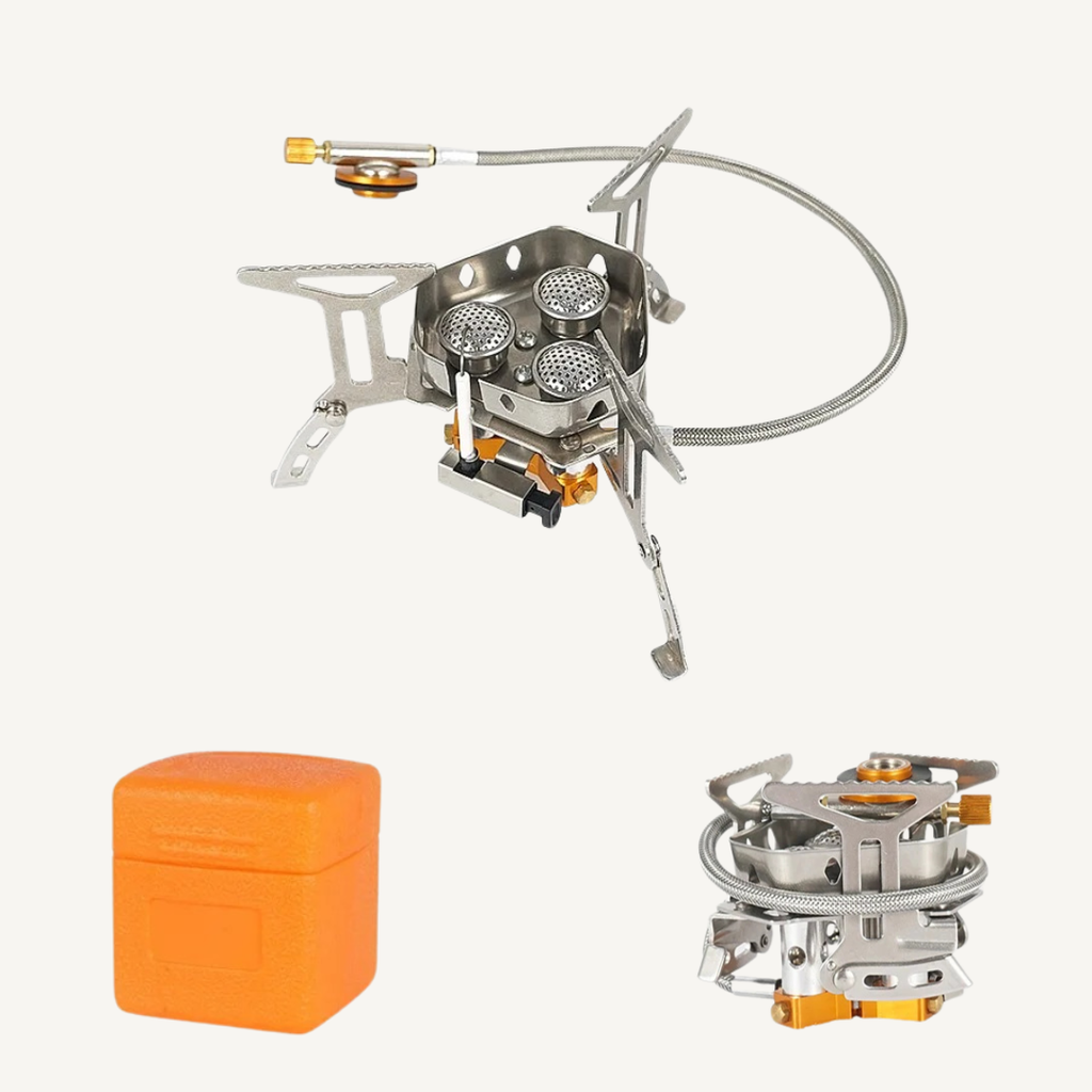Three-Burner Camping Stove