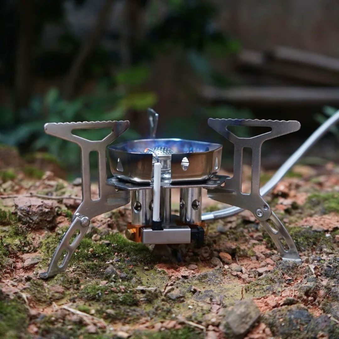 Three-Burner Camping Stove