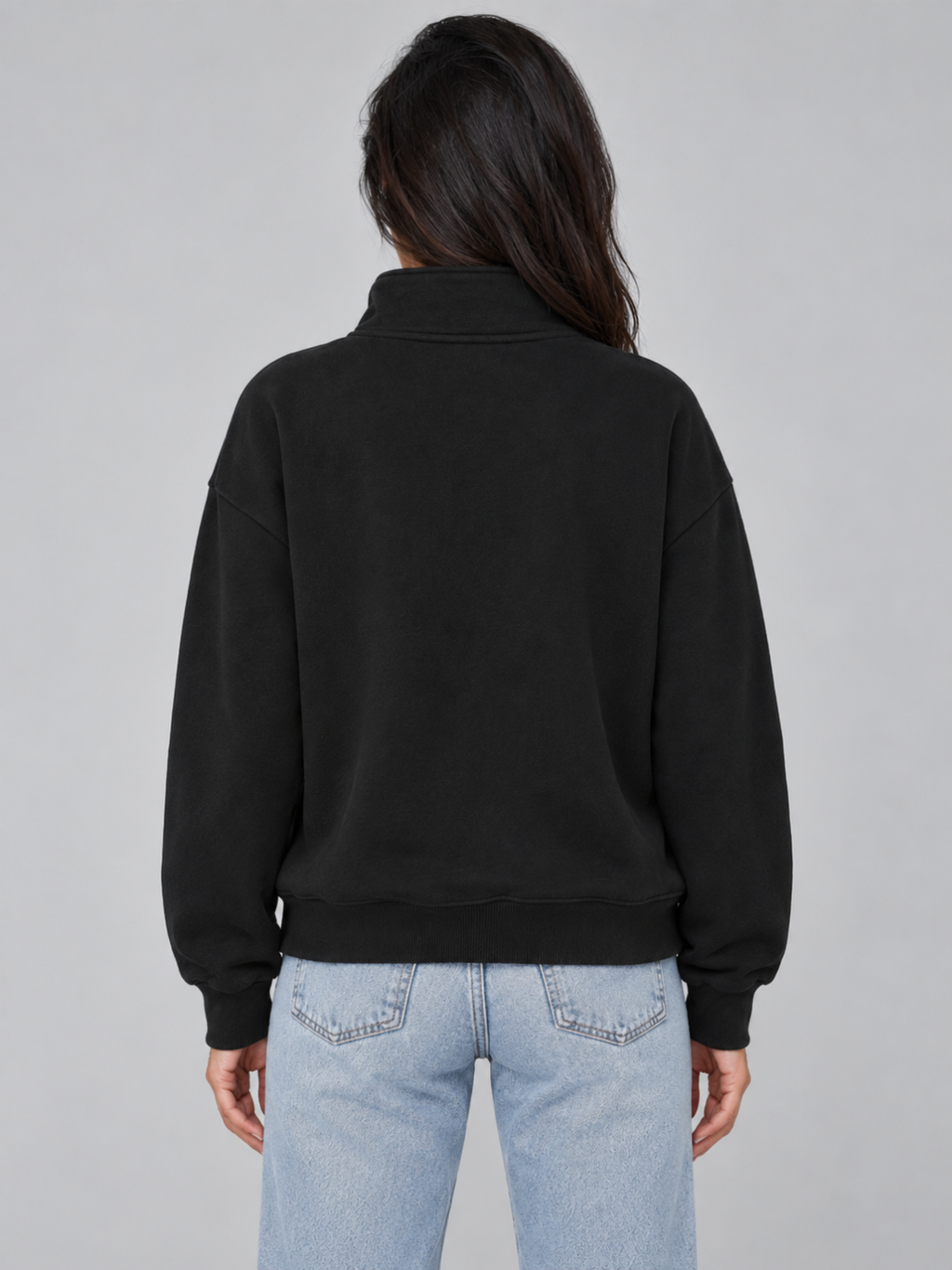 Women's Oversized Half-Zip Fleece