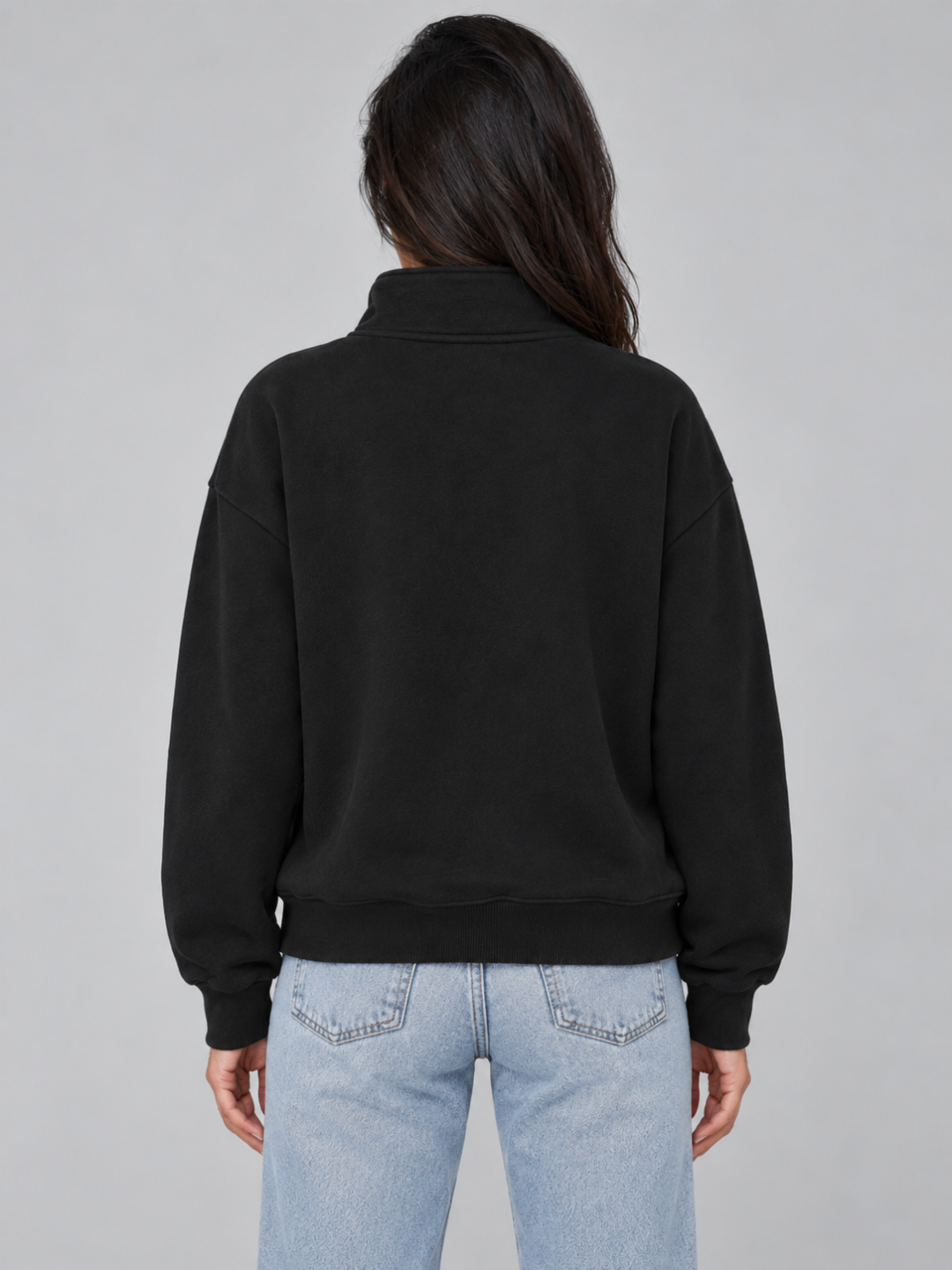 Women's Oversized Half-Zip Fleece