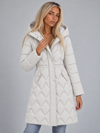 Women's Longline Hooded Puffer Parka