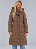 Women's Longline Hooded Puffer Parka