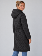 Women's Longline Hooded Puffer Coat