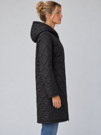 Women's Longline Hooded Puffer Coat