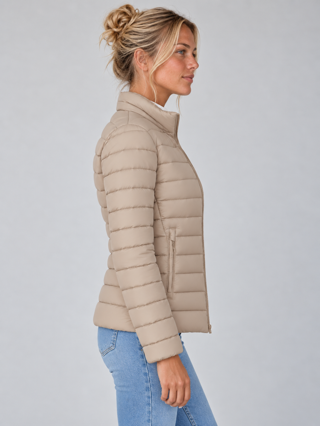 Women's Slim Fit Puffer Jacket