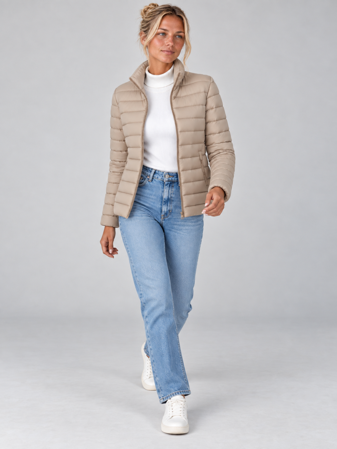 Women's Slim Fit Puffer Jacket
