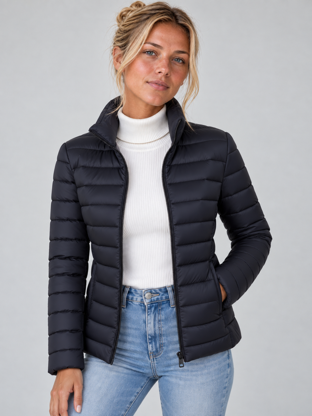 Women's Slim Fit Puffer Jacket