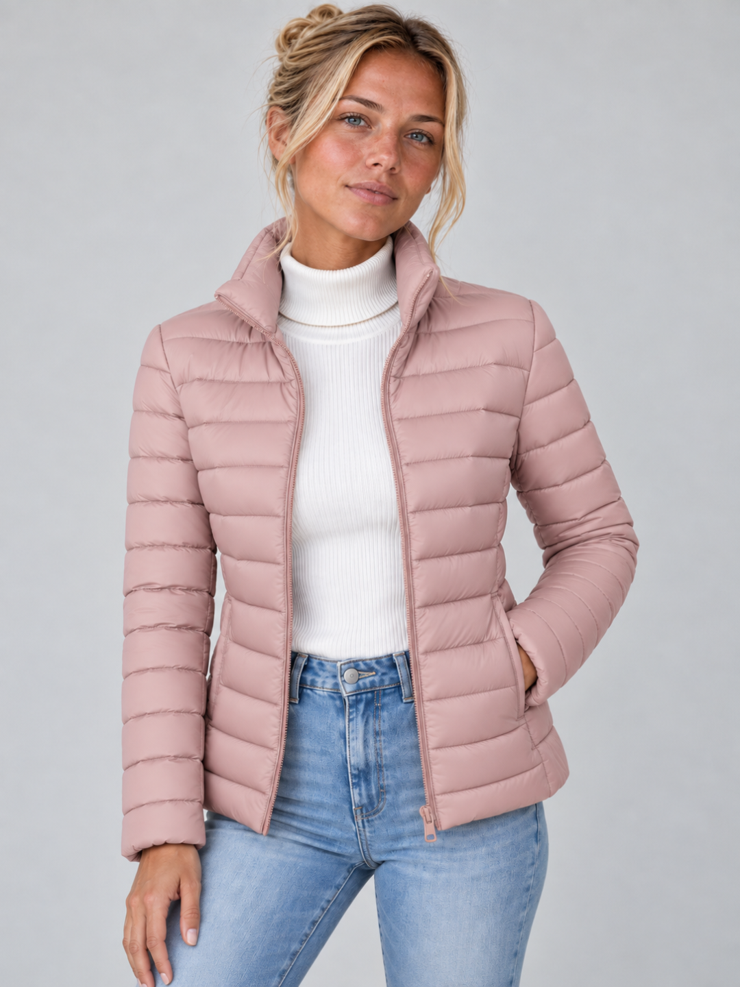 Women's Slim Fit Puffer Jacket