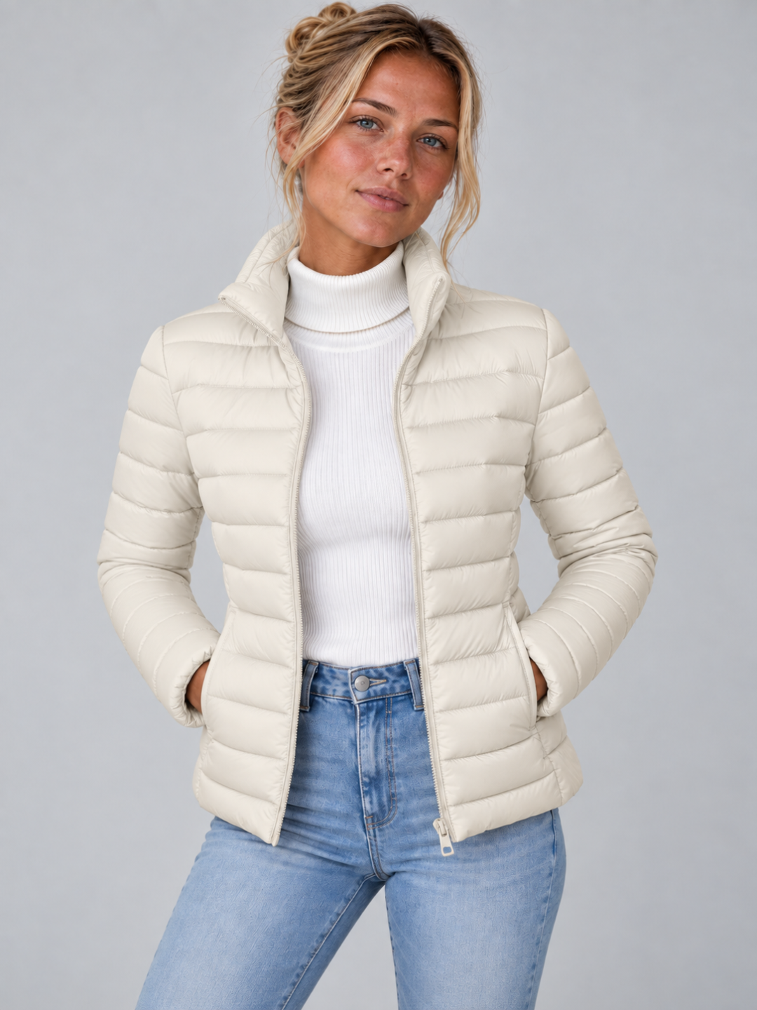 Women's Slim Fit Puffer Jacket
