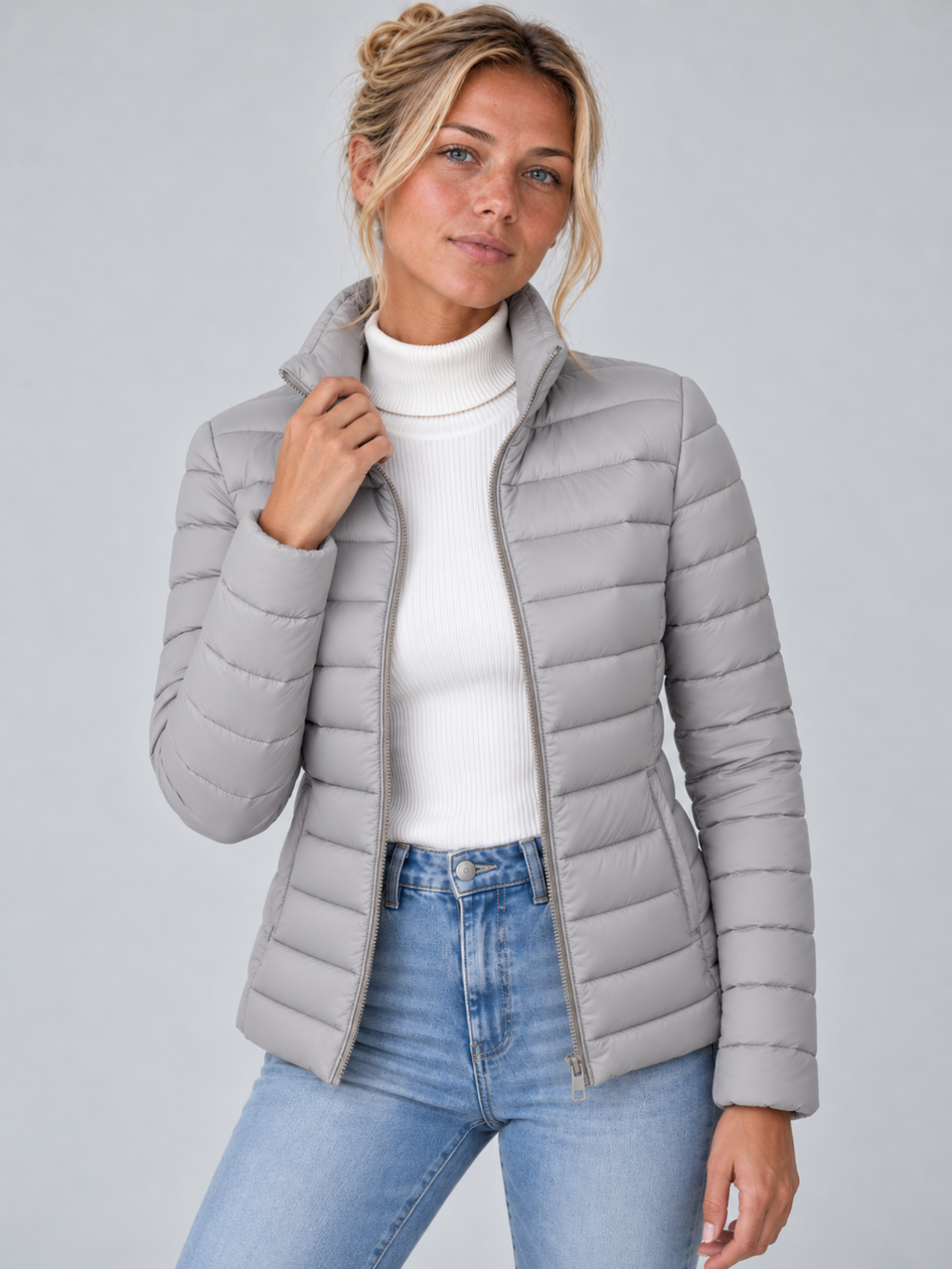 Women's Slim Fit Puffer Jacket