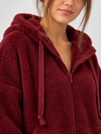 Women's Oversized Teddy Fleece Hoodie