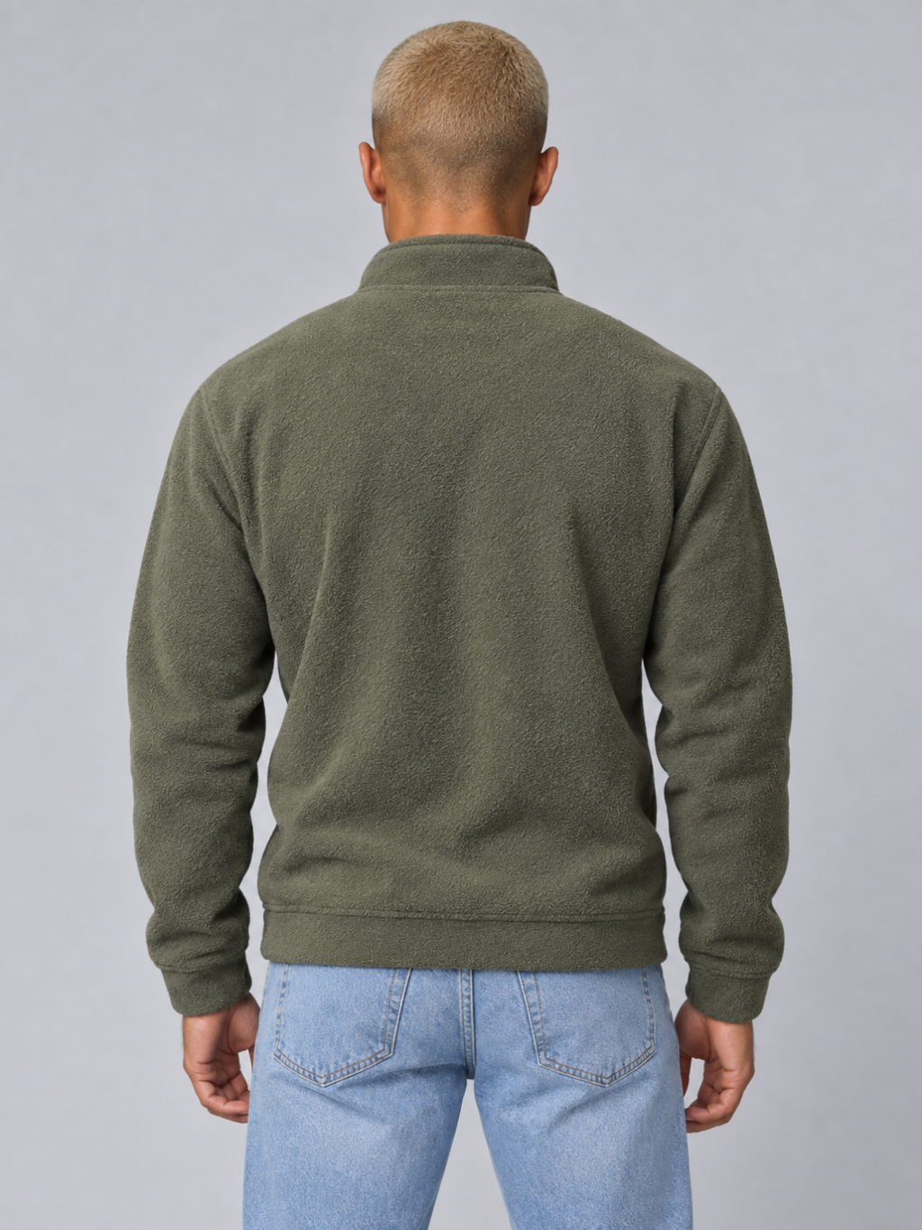 Men's Half-Zip Fleece Sweatshirt