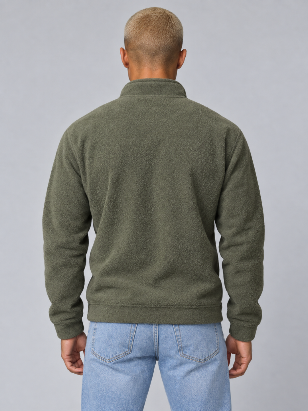 Men's Half-Zip Fleece Sweatshirt