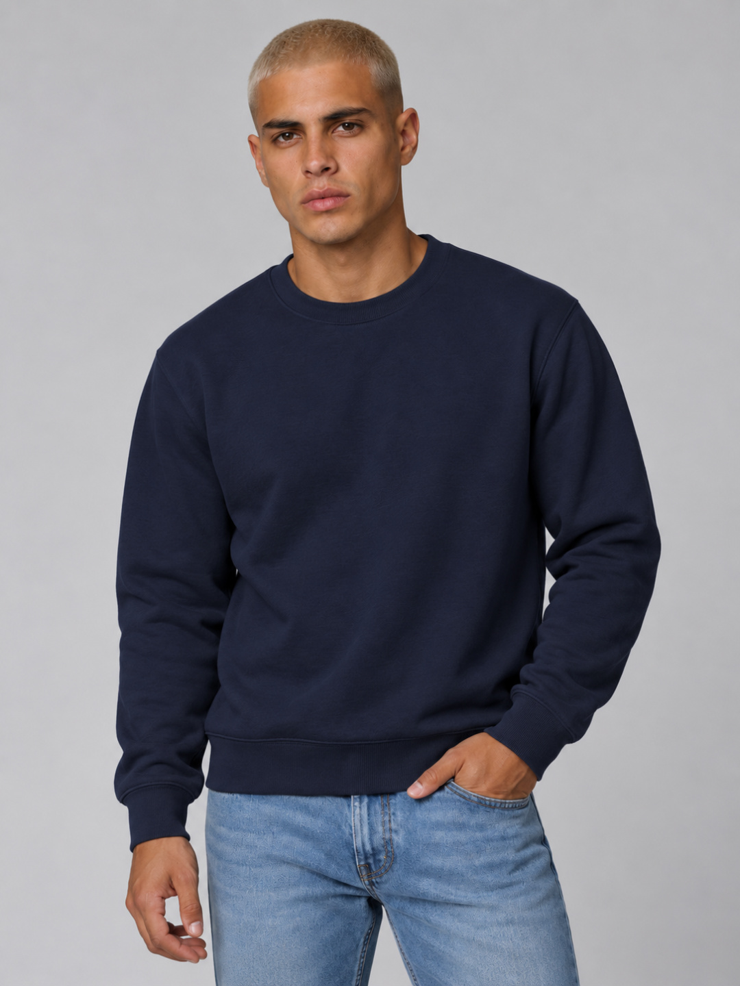 Men's Crew Neck Pullover Sweatshirt