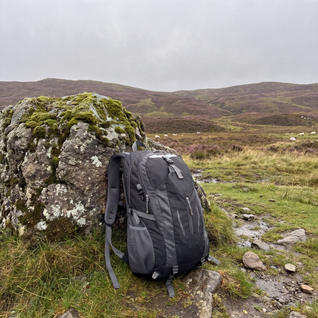 Next Horizon Gear — 40L Hiking Backpack — Lightweight Water-Resistant Ripstop Nylon, Breathable for Hiking, Camping & Travel