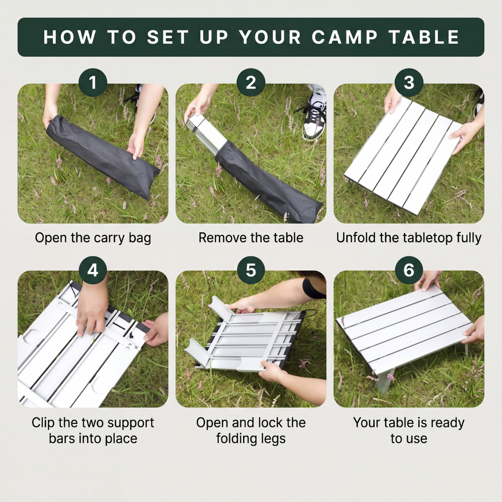 Ultralight Folding Camping Table