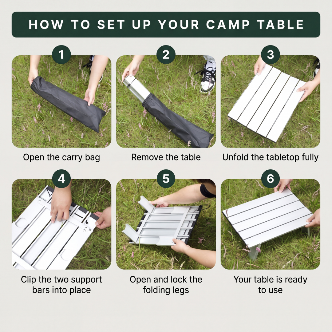 Ultralight Folding Camping Table