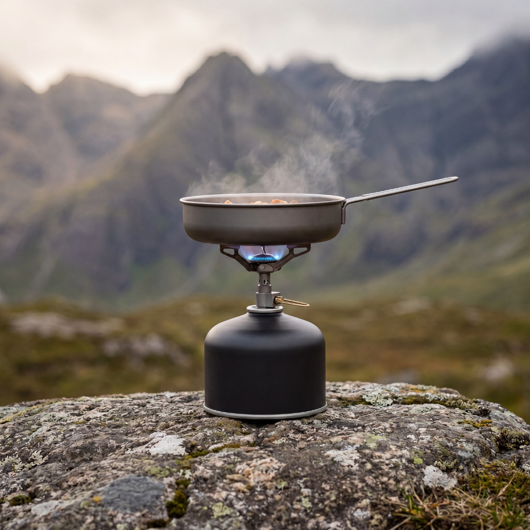 Ultralight Titanium Backpacking Stove