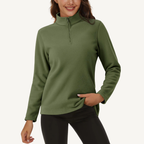Women's Quarter-Zip Fleece Pullover