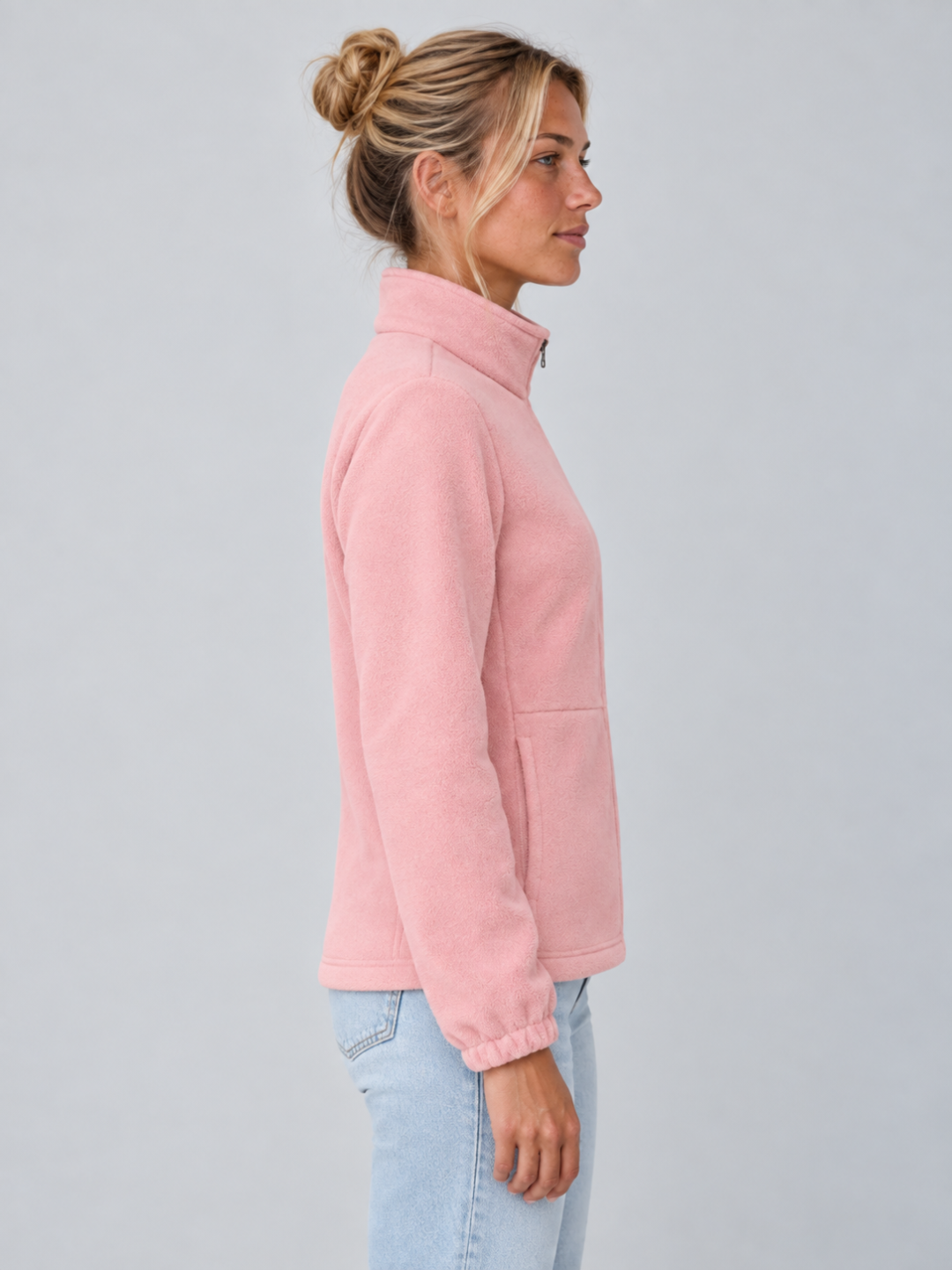 Women's Zip-Neck Fleece Pullover