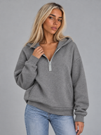 Women's Half-Zip Outdoor Hoodie
