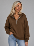Women's Half-Zip Outdoor Hoodie