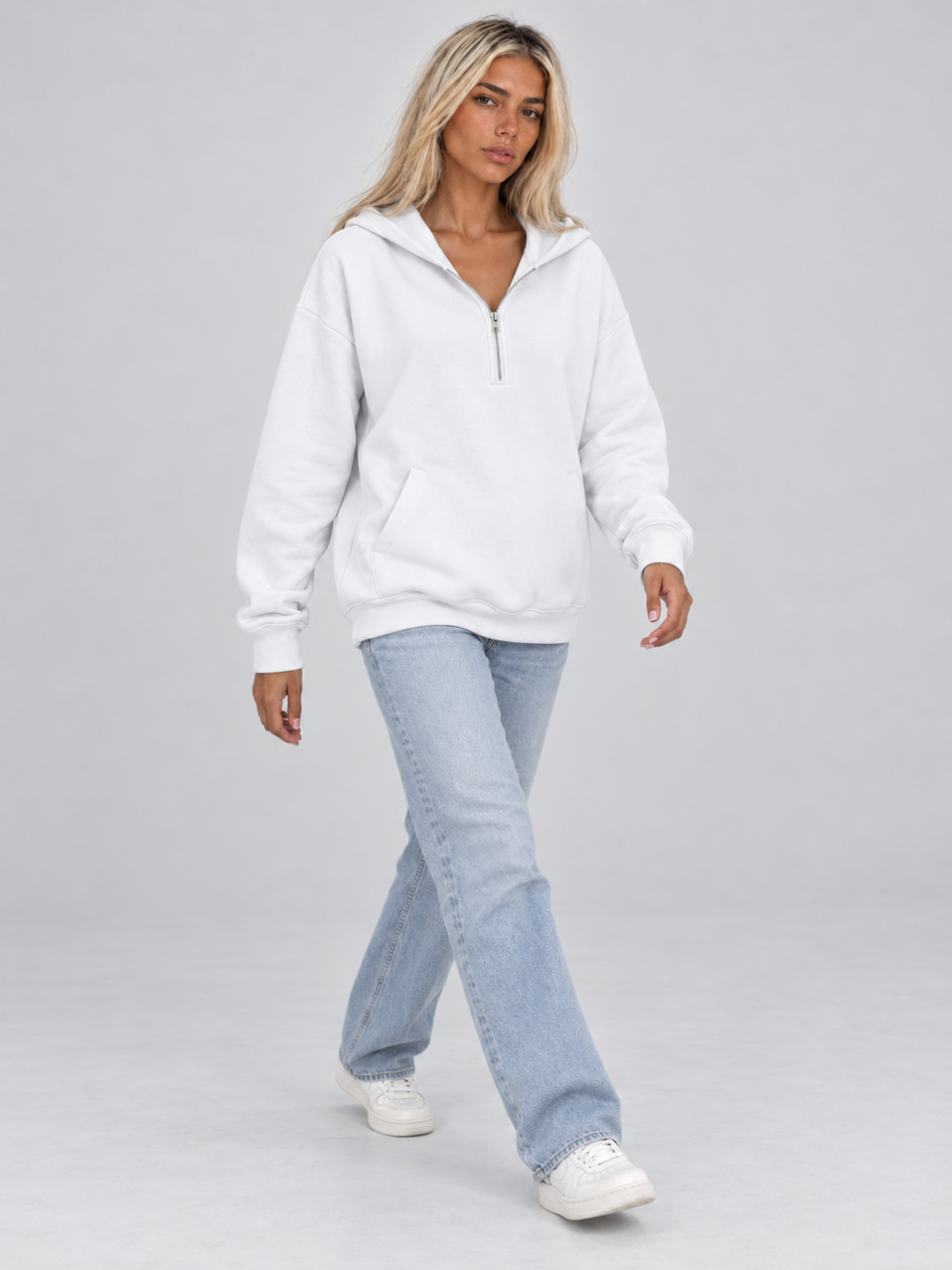 Women's Half-Zip Outdoor Hoodie