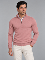 Men's Quarter-Zip Knit Pullover