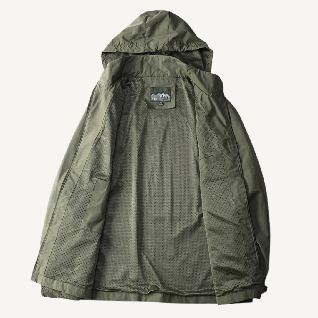 Men's Waterproof Tactical Windbreaker Jacket