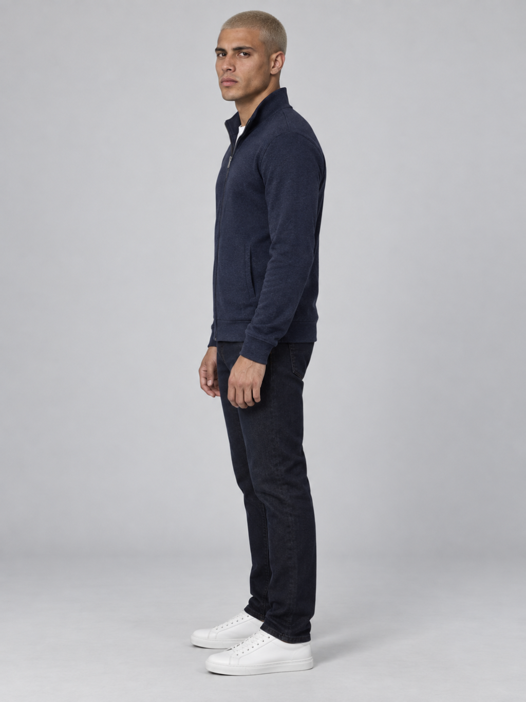 Men's Lightweight Full-Zip Sweat Jacket