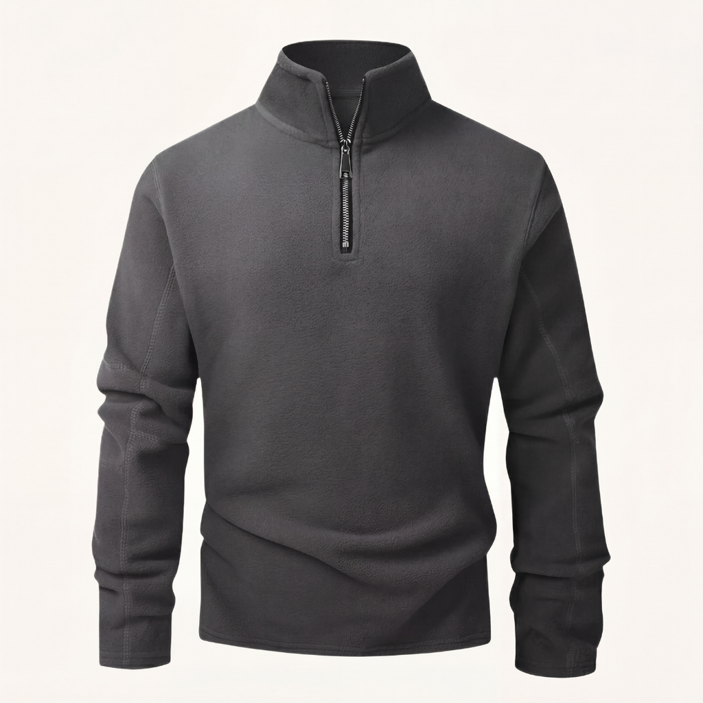 Men's Zip-Neck Fleece Pullover