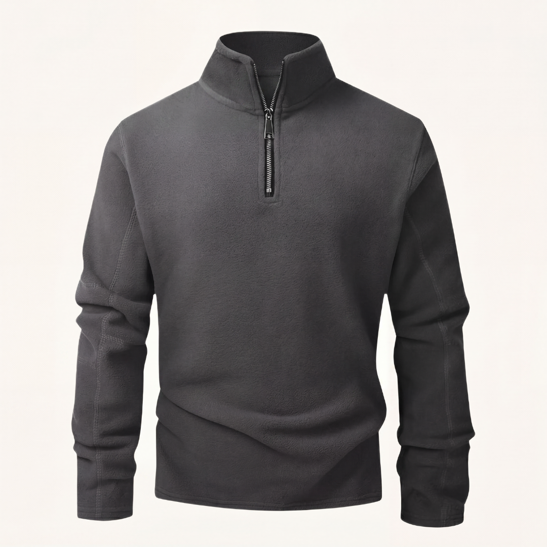 Men's Zip-Neck Fleece Pullover