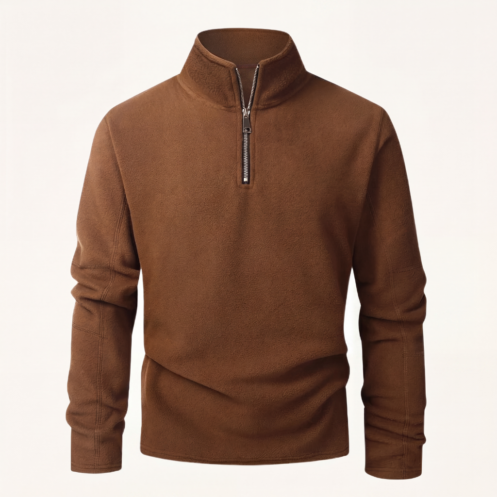 Men's Zip-Neck Fleece Pullover