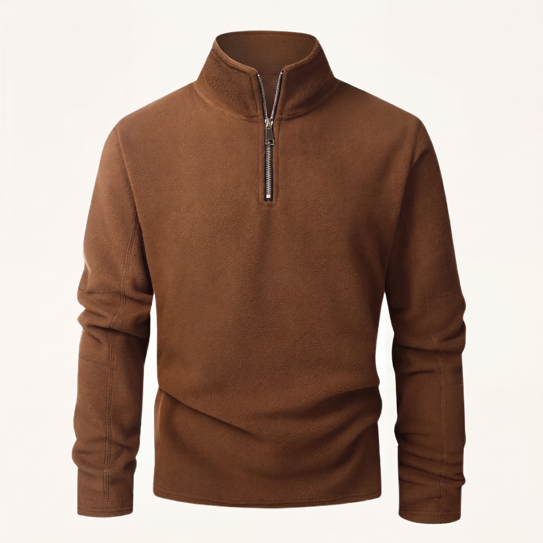 Men's Zip-Neck Fleece Pullover