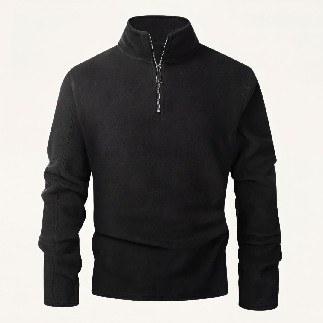 Men's Zip-Neck Fleece Pullover