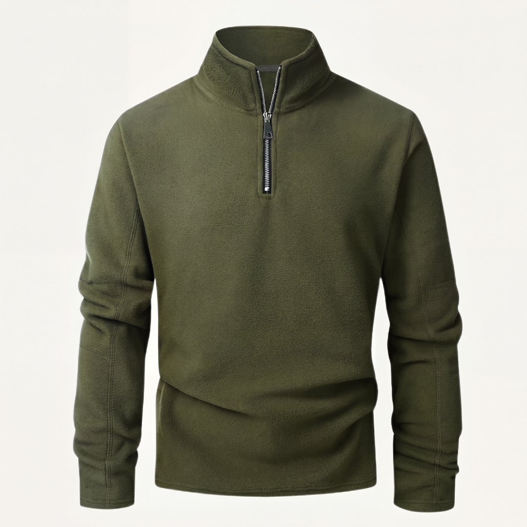 Men's Zip-Neck Fleece Pullover