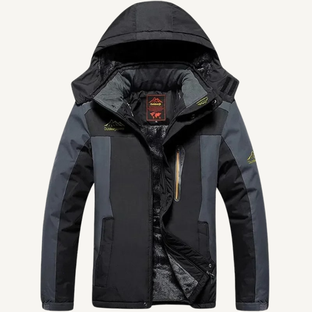 Men's Fleece-Lined Winter Jacket
