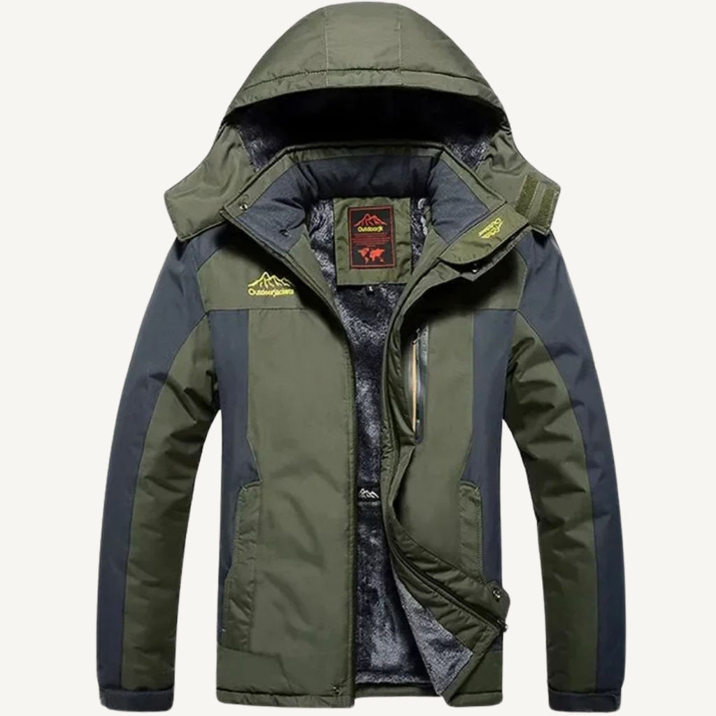 Men's Fleece-Lined Winter Jacket