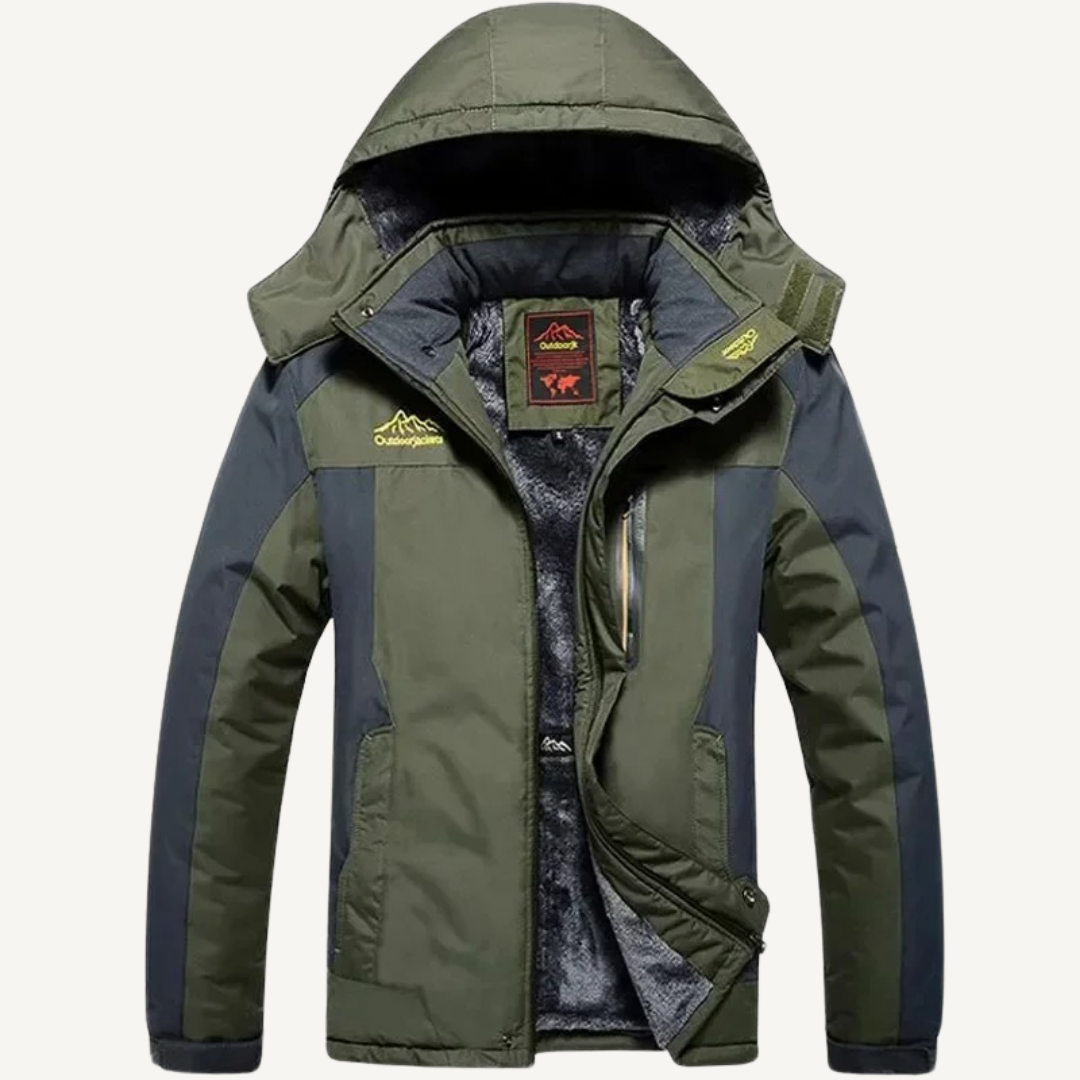 Men's Fleece-Lined Winter Jacket