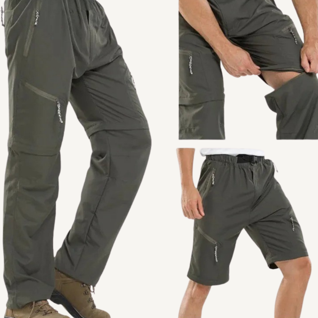 Men's Convertible Zip-Off Outdoor Trousers