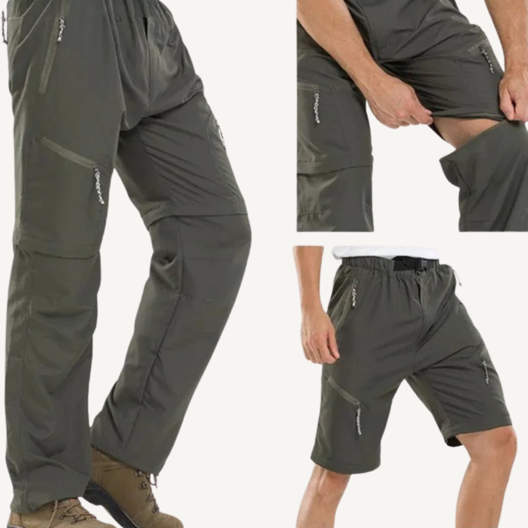 Men's Convertible Zip-Off Outdoor Trousers