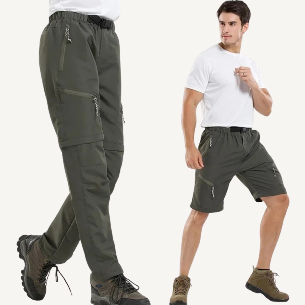 Men's Convertible Zip-Off Outdoor Trousers