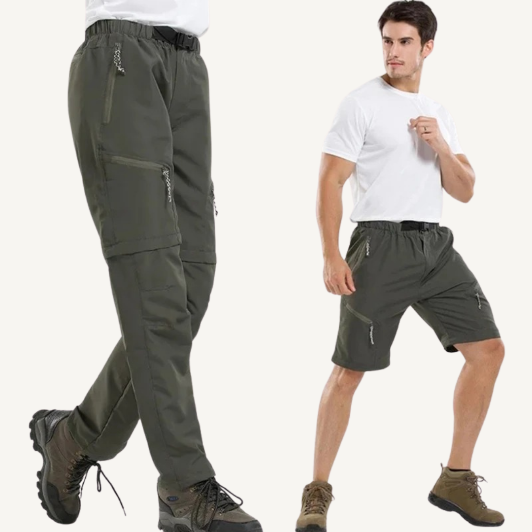 Men's Convertible Zip-Off Outdoor Trousers