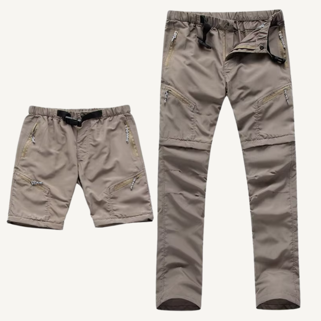Men's Convertible Zip-Off Outdoor Trousers