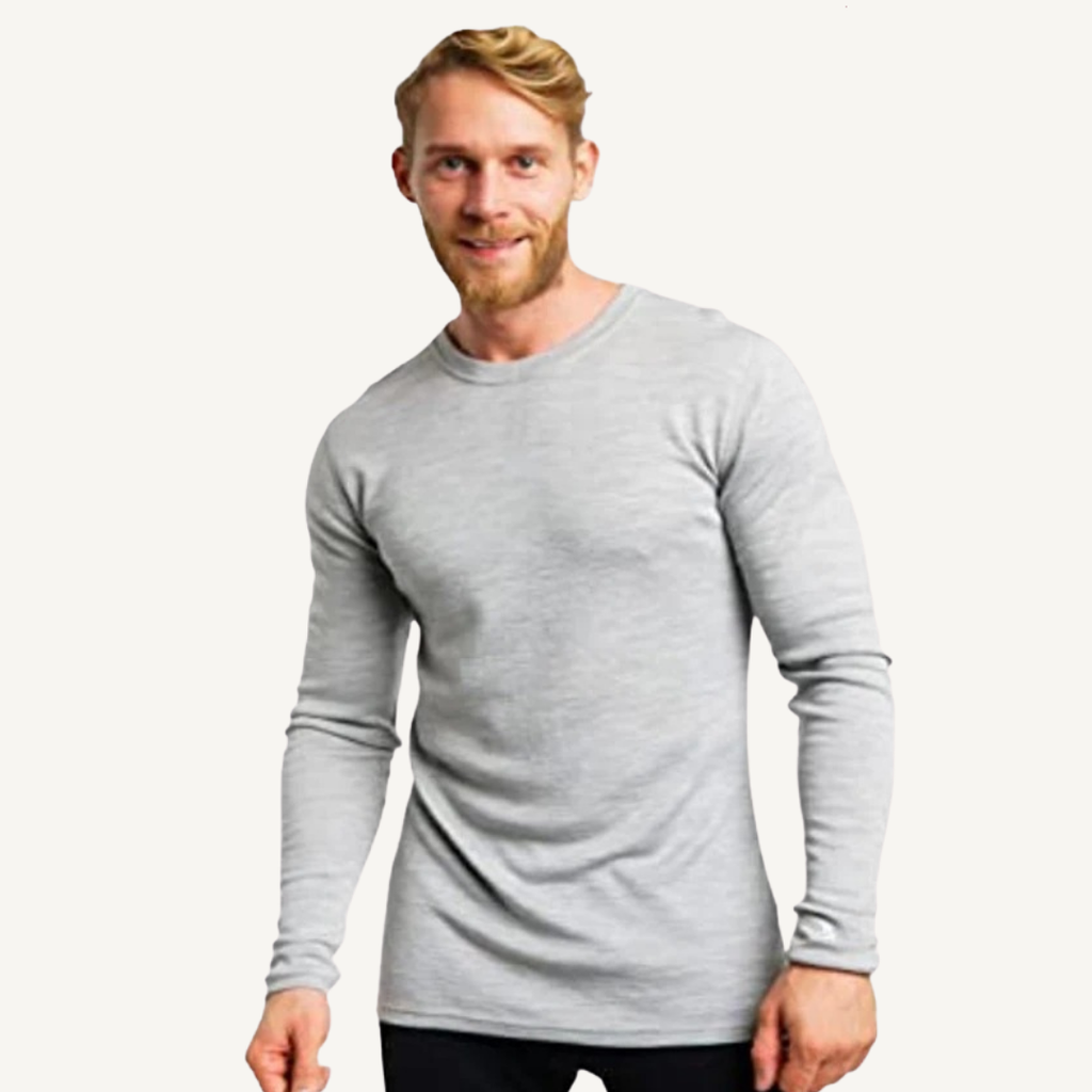 Men's 100% Merino Wool Base Layer