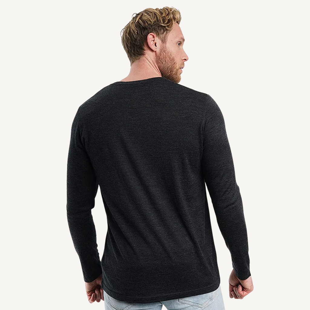 Men's 100% Merino Wool Base Layer