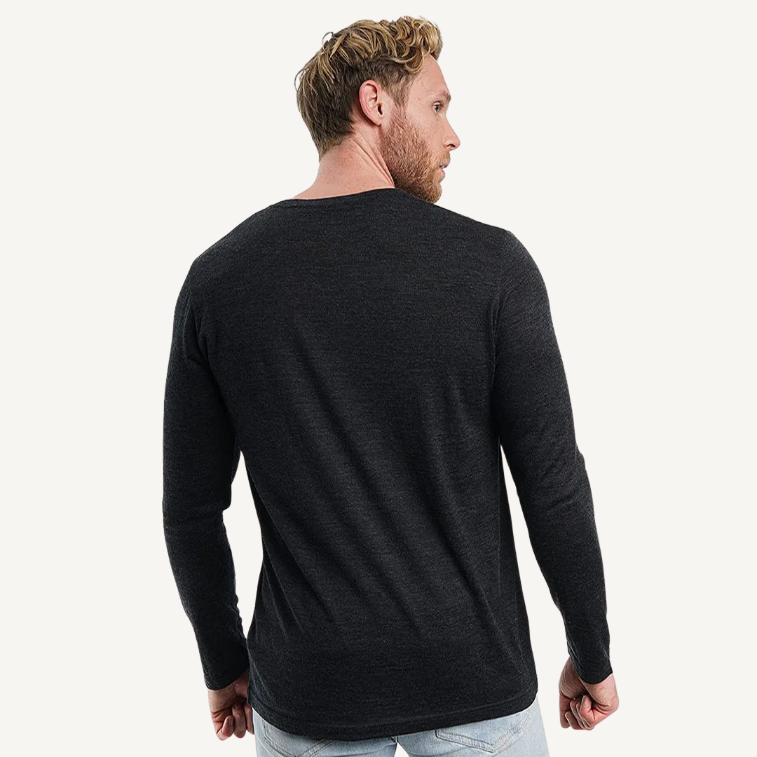 Men's 100% Merino Wool Base Layer